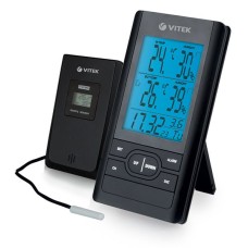 Метеостанция беспроводная VITEK VT-3532 BK Метеостанция беспроводная VITEK VT-3532 BK